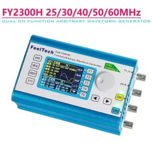 FeelTech FY2300H 25/30/40/50/60M Digital DDS Dual-Channel Frequency Meter Wave Multifunctional Signal Generator Metal
