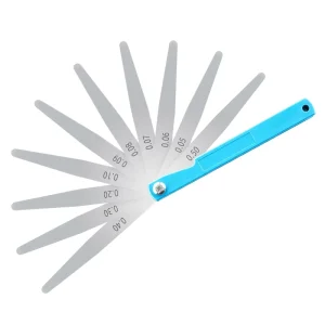 Feeler Gauge Measuring Tools High Precision 0.05 1.00mm Thickness Gauge Length 100mm 150mm 200mm 300mm 500mm 1000mm