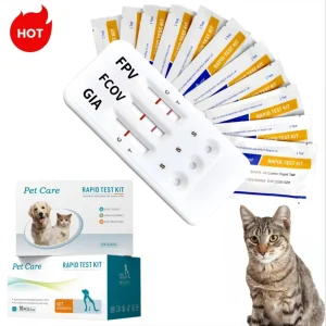 Feline Rapid Test Kit FPV FCOV GIA FHV FCV FIP FIPV FIV FELV