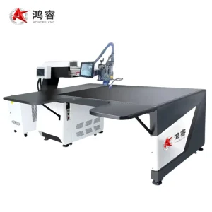Fiber Laser Corner Bend Channel Letters CNC Automated Table Type Precision Welding Machine