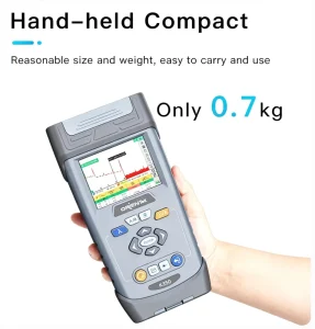 Fiber Optic Fault Detector Optical OTDR Tester Power Meter OPM VFL OLS Event Map Ethernet Fiber 100km Test Range Cable Tester