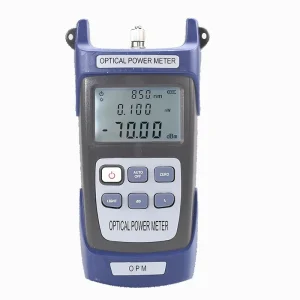 Fiber Optical High Precision Power Meter Connector Cable Tester
