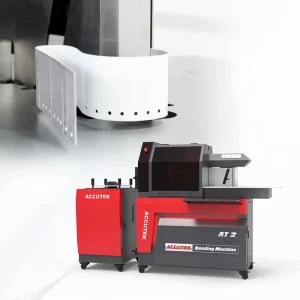 First rate Accutek AT2 Ss 130mm Channel Letter Bend Aluminium Profile Bending Letter Machine Cnc Channel Letter Bending Machine