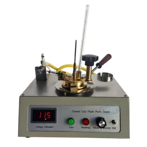 Flash Point Tester Cleveland Cup Flash Point Meter Electronic Equipment Handle Device