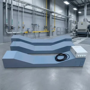 Flat Plate Mining Conveyor Metal Detector Alarm System High Precision Belt Type Coal Mine Quarry Use