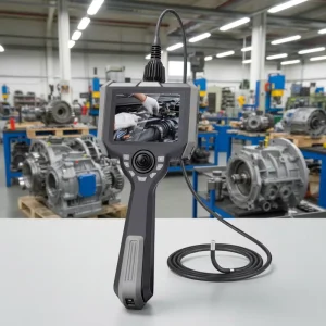 Flexible Long 15m Industrial Endoscope 360 Articulation IP67 Rated 720P Resolution 5 inch IPS Display 32G Storage for Output