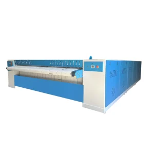 Folded Masasge Bed Sheet Electric Heating Commercial Use Ironing Machine 3300mm Folding Machine