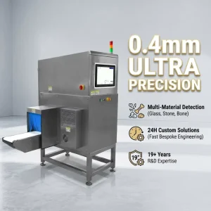 Food Foreign Matter Detector X Ray Inspection Equipment for Canned Bottled Food Production Line Contaminants Checking Machine
