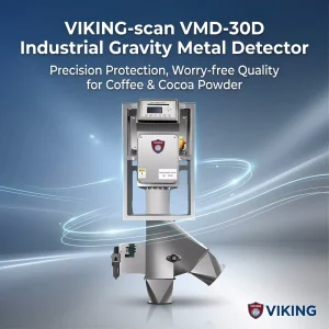 Food Grade Gravity Fall Metal Separator 0.5mm Fe Accuracy SUS304 HACCP & FDA Compliant for Powder & Grains