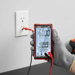 For 622A Smart Multimeter 6000 Counts Infrared Laser AC DC Voltage Current Meter NCV Detector Diode Hz Temp Capacitor