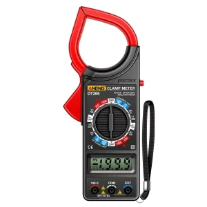 For DT266 Clamp Type Digital Multimeter 60mm Jaw Opening 0.5% Accuracy 1000A Current Measurement Multi Functional