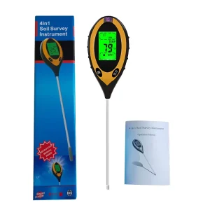 Four-in-One Soil PH Thermometer Hygrometer for Garden Park Vegetable Field