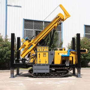 Free Shipment 200m Depth Rock Drilling Machine Air Water Well Bore Hole Drilling Rig