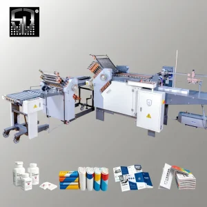 Full Buckle Automatic High Speed Paper Folding Machine High Productivity High Accuracy Wrinkle Free Folding for Brochures