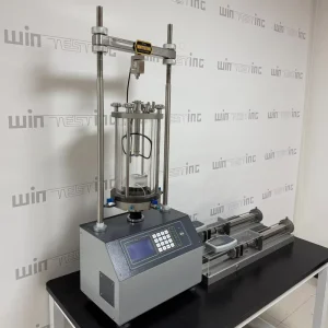 Fully Automated Pneumatic Triaxial Shear Testing Machine for Soil Mechanics