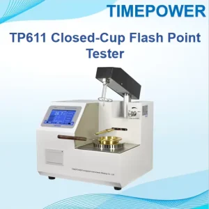 Fully Automatic Closed Cup Flash Point Tester with Pt100 Temperature Sensor and Stainless Steel Housing