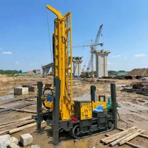 Fully Automatic Hydraulic Water Well Drilling Rig for Deep Boreholes and Rock Drilling