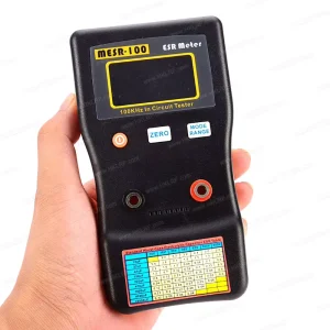 Fully Automatic Range MESR 100 ESR Capacitance Ohm Meter Professional Measuring Resistance Capacitor Circuit Tester
