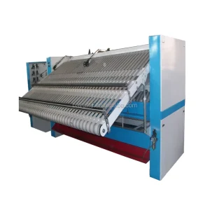 Fully Automatic Sheets Folding Machine for Laundry Shop Using