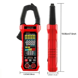 Fully Automatic Voice Clamp Meter TS601 Intelligent Multimeter Multifunctional Clamp Ammeter with Energy Storage PCB Mounting
