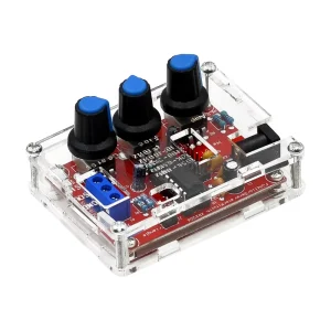 Function Signal Generator DIY Kit Sine Triangle Square Output 1Hz 1MHz Signal Generator Adjustable Frequency Amplitude XR2206
