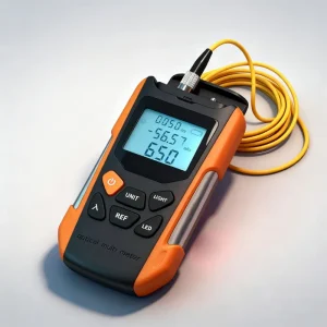 G9-D00 Optical Power Meter with SC/FC/ST Connectors Portable Fiber Optic Tester for FTTH Networks