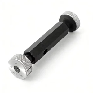 GCr15 Steel NPT Screw Thread Measuring Plug Gauge 0.01mm Inner Hole 20 Degree 1/2-14