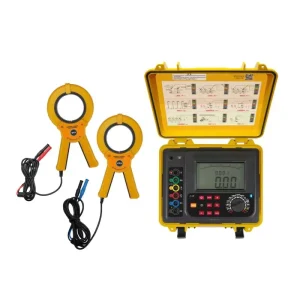 GDCR3200C HVhipot High Voltage Earth Resistance Tester Double Clamp Resistance Meter
