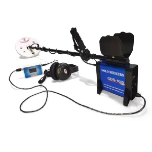 GDX8000 Industrial Metal Detector with 3m Depth IP68 Rating Multi Frequency for Gold Detection