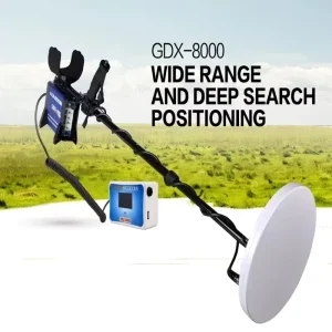 GDX8000 Industrial Metal Detectors 24kHz 2.5m Coil Underground Depth 2m Waterproof 72WH Battery Gold Treasure Seeking