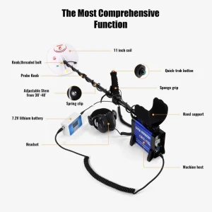 GDX8000 Portable Industrial Metal Detector Underground Gold Detector