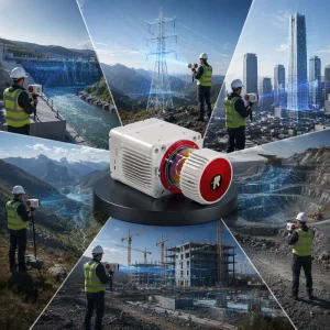 GEOSUN GS-2000R Integrated LiDAR System 1845m Long Range 360° FOV 45MP Camera Aerial Survey LiDAR Equipment