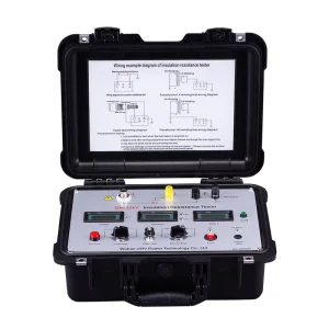 GM 20kv Digital Analog High Voltage Insulation Resistance Meter Tester Megohmmeter 20kV with Capacitance Test