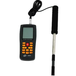 GM8903 Hot-Wire Anemometer Digital Wind-Speed and Temperature Meter