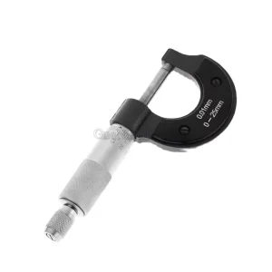 GNB 40 Solid Metal Frame Outside 0-25 mm Metric Diameter Micrometer