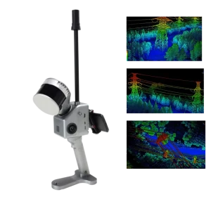 GS-100G Portable SLAM GNSS Handheld Lidar 3D Scanning Machine Industrial Grade High Accuracy IP6K7 Protection 640k