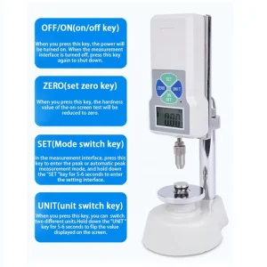 GWJ-2 Digital Grain and Feed Pellet Hardness Tester for Wheat, Rice, and Fertilizer