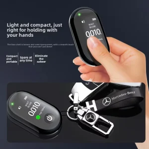 GaoX G1 Professional Keychain Design High Precision Portable Alcohol Tester LCD Display 0.01%BAC Accuracy Fast Response