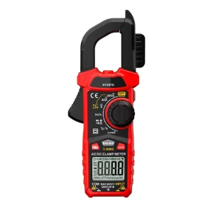 Garlos HT207D Digital Clamp Meter 400A 600V High Precision True RMS High Accuracy Multi-Function 20~1000 Temperature Range