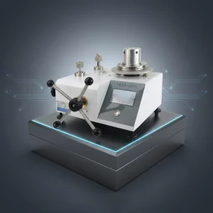Gas Piston Gauge, 220V, Electronic Operation, 0.005% Accuracy, Pressure Calibration System
