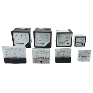 Generator Analog Voltage Meter 0-500V 80mm Voltmeter 6L2V