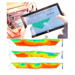 Geophysical Survey Resistivity Meter for Groundwater Exploration, Electrical Resistivity Tomography ERT Equipment