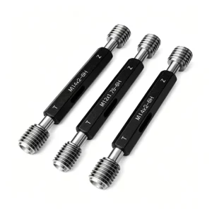 Go No Go Thread Plug Gauge Thread Ring Gauge for Pipe Fitting Thread Measurement