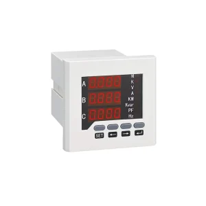 Gomelong 3 Phase Quality Analyzer Digital Power Factor Energy Meter RS-485 MODBUS-RTU Communication Class 0.5 Accuracy 50/60Hz