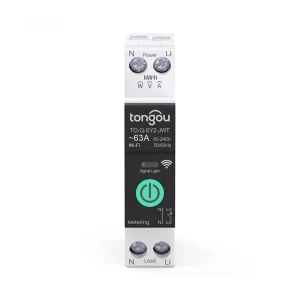 Graffiti Wifi Smart Circuit Breaker Metering Over current Protection Over voltage Protection Mobile Phone Wireless Remote 63A