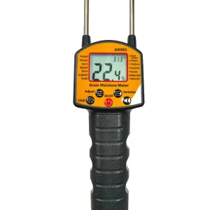 Grain and Soil Moisture Meter Detector Rice Moisture Tester