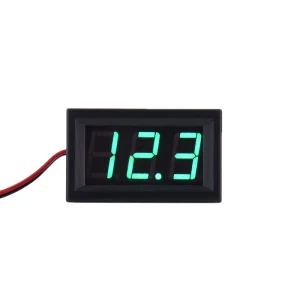 Green 2 Wire 0.56″ AC 30V 500V LED Digital Voltmeter Voltage Meter Monitor Tester for 110V 220V 380V Electronics Tester Tools