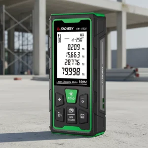 Green Laser Rangefinder 150m Professional Outdoor Industrial Distance Measure Instrument Long Range Laser Distance Meter