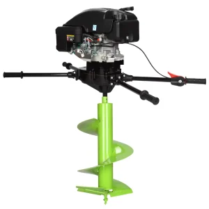 Ground Drilling Four Stroke High power Excavator 8.0 Large Tree Planting and Soil Drilling Electric Pole Drilling Machine