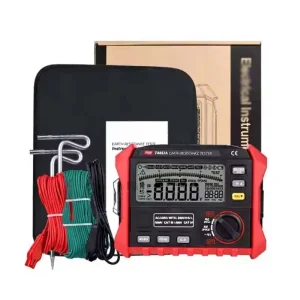Grounding Resistance Meter TA862A High Precision Digital Display Ground Resistance Shake Meter for Measuring Grounding Voltage